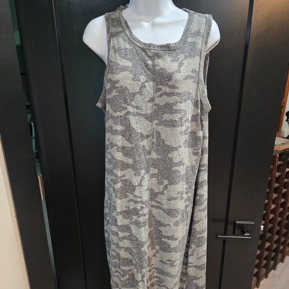 Thread & Supply Camo Maxi Dress Sz L